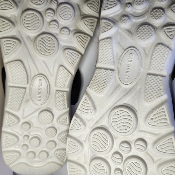 Lands End Slip on Sandals Black Size 7 - Picture 5 of 6